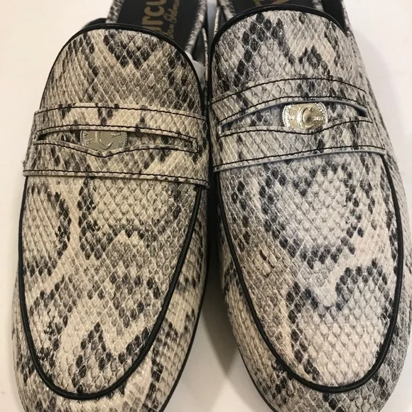 NWOT CIRCUS BY SAM EDELMAN Hal Snake Embossed Mule - Picture 16 of 16